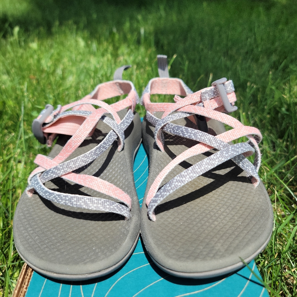 Chaco Big Kids ZX1 Ecotread Burlap Heather size 3